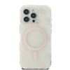 Guess GUHMP16LH4DTEH iPhone 16 Pro 6.3 biały/white hardcase IML 4G Background MagSafe